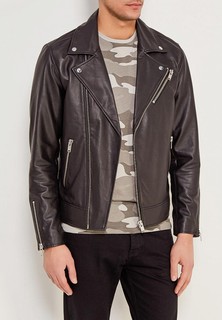 Куртка кожаная Selected Homme