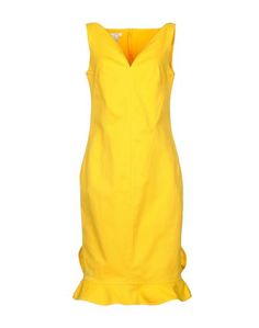 Платье до колена Oscar de la Renta