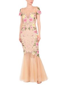 Длинное платье Marchesa Notte