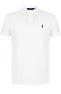 Хлопковое поло с короткими рукавами Polo Ralph Lauren