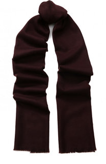 Шерстяной шарф с необработанным краем Johnstons Of Elgin