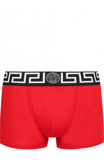 Хлопковые боксеры с широкой резинкой Versace