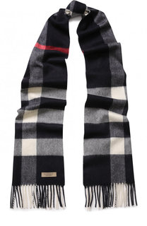 Кашемировый шарф в клетку Burberry