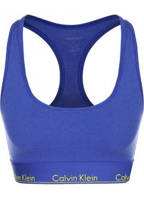 Спортивный бюстгальтер с логотипом бренда Calvin Klein Underwear
