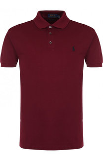 Хлопковое поло с короткими рукавами Polo Ralph Lauren