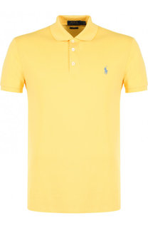 Хлопковое поло с короткими рукавами Polo Ralph Lauren