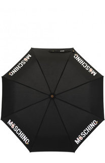 Складной зонт с принтом Moschino