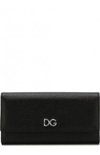 Кожаный кошелек с клапаном Dolce & Gabbana