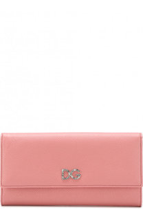 Кожаный кошелек с клапаном Dolce & Gabbana