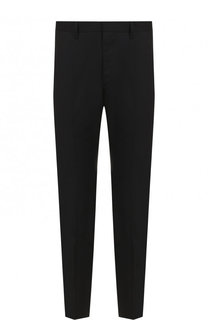 Шерстяные брюки прямого кроя Dsquared2