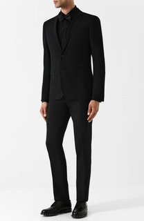 Шерстяной костюм с пиджаком на двух пуговицах Dsquared2