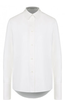 Однотонная хлопковая блуза Stella McCartney