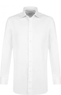 Хлопковая сорочка с воротником кент Brioni