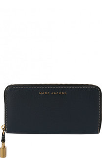 Кожаный кошелек на молнии с логотипом бренда Marc Jacobs