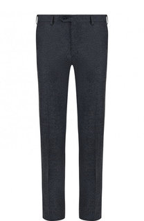 Шерстяные брюки прямого кроя Brioni