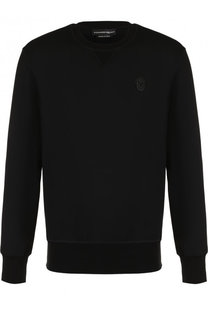 Однотонный свитшот из вискозы Alexander McQueen