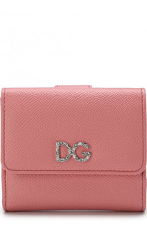Кожаный кошелек с тиснением Dauphine Dolce & Gabbana