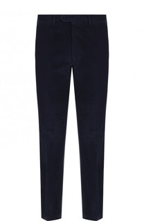 Хлопковые брюки прямого кроя Brioni