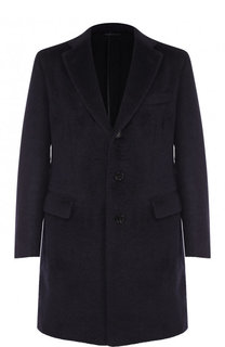 Однобортное шерстяное пальто Brioni