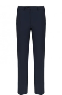 Шерстяные брюки прямого кроя Brioni