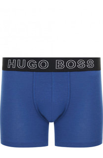 Хлопковые боксеры с широкой резинкой BOSS