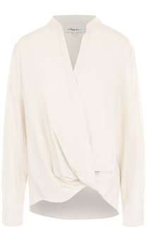 Однотонная блуза из вискозы 3.1 Phillip Lim