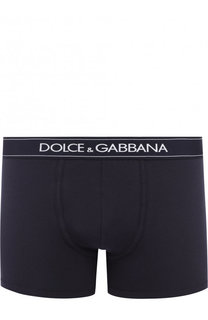 Хлопковые боксеры с широкой резинкой Dolce & Gabbana