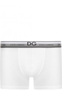 Хлопковые боксеры с широкой резинкой Dolce & Gabbana