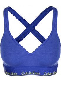 Спортивный бюстгальтер с логотипом бренда Calvin Klein Underwear