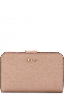 Кожаный кошелек с логотипом бренда Furla