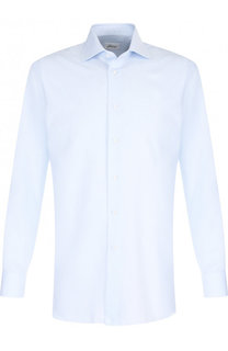 Хлопковая сорочка с воротником кент Brioni