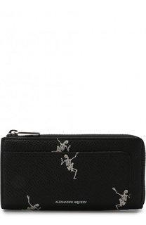 Кожаный футляр для документов Alexander McQueen