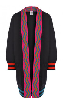 Шерстяной кардиган с контрастной отделкой M Missoni