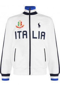 Толстовка на молнии с воротником-стойкой Polo Ralph Lauren