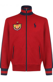 Толстовка на молнии с воротником-стойкой Polo Ralph Lauren