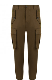 Хлопковые брюки-карго Dsquared2