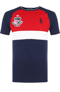 Хлопковая футболка с круглым вырезом Polo Ralph Lauren