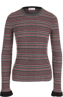 Шерстяной пуловер с круглым вырезом REDVALENTINO