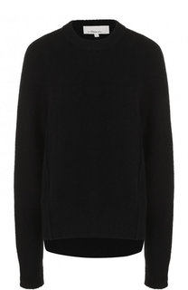 Однотонный шерстяной пуловер с круглым вырезом 3.1 Phillip Lim