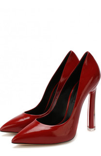 Лаковые туфли на шпильке Blade Casadei