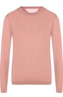 Однотонный пуловер из смеси кашемира и шелка REDVALENTINO
