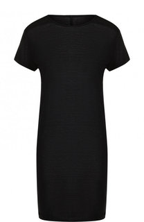 Удлиненный топ из смеси шелка и вискозы Rick Owens