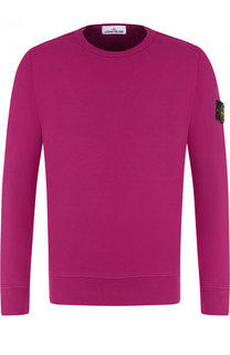 Однотонный хлопковый свитшот Stone Island