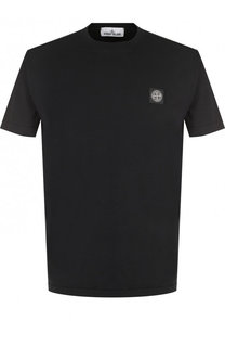 Хлопковая футболка с круглым вырезом Stone Island