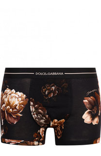 Хлопковые боксеры с принтом Dolce & Gabbana