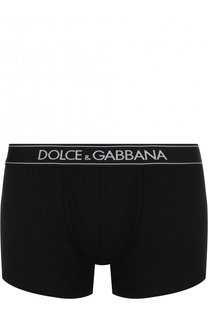 Хлопковые боксеры с широкой резинкой Dolce & Gabbana