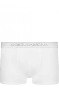 Хлопковые боксеры с широкой резинкой Dolce & Gabbana