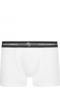 Хлопковые боксеры с широкой резинкой Dolce & Gabbana