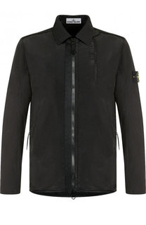 Куртка на молнии с отложным воротником Stone Island