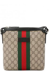 Текстильная сумка-планшет GG Supreme Gucci